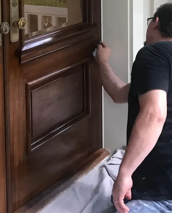 Door Staining