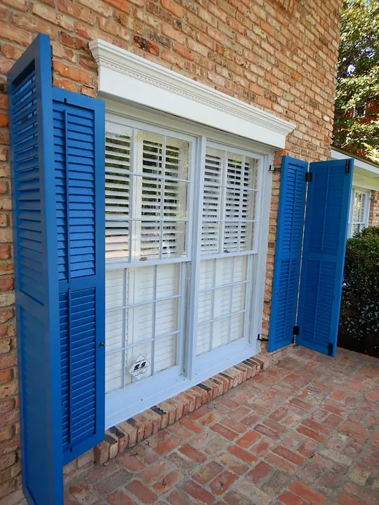 Working French Shutters