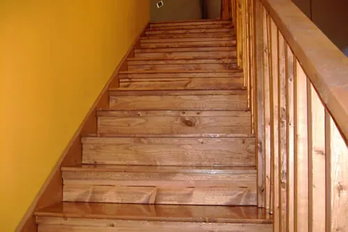 Wood Stair Refinish