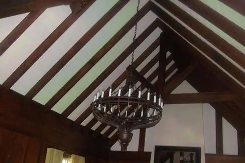 Timber Ceiling Painting