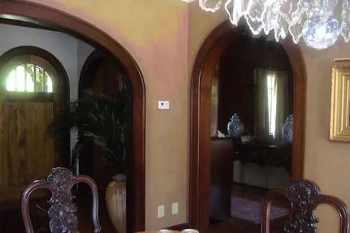Arched Entry Painting