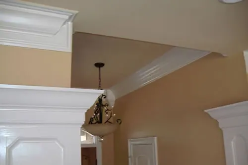 Mantel and Trim Painting