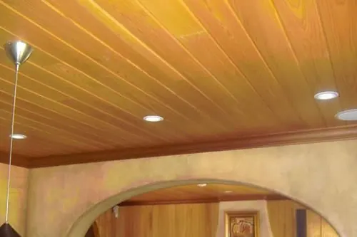 Wood Ceiling Finish
