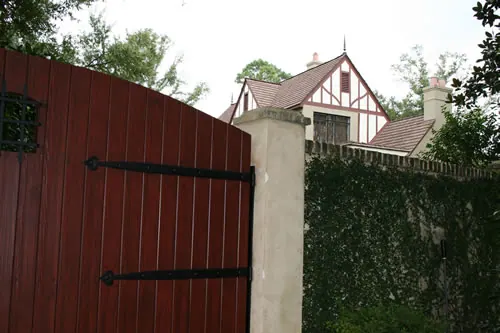Wood Fence Gate