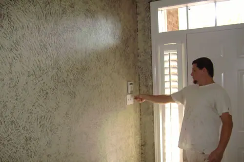 Faux Finish Wall